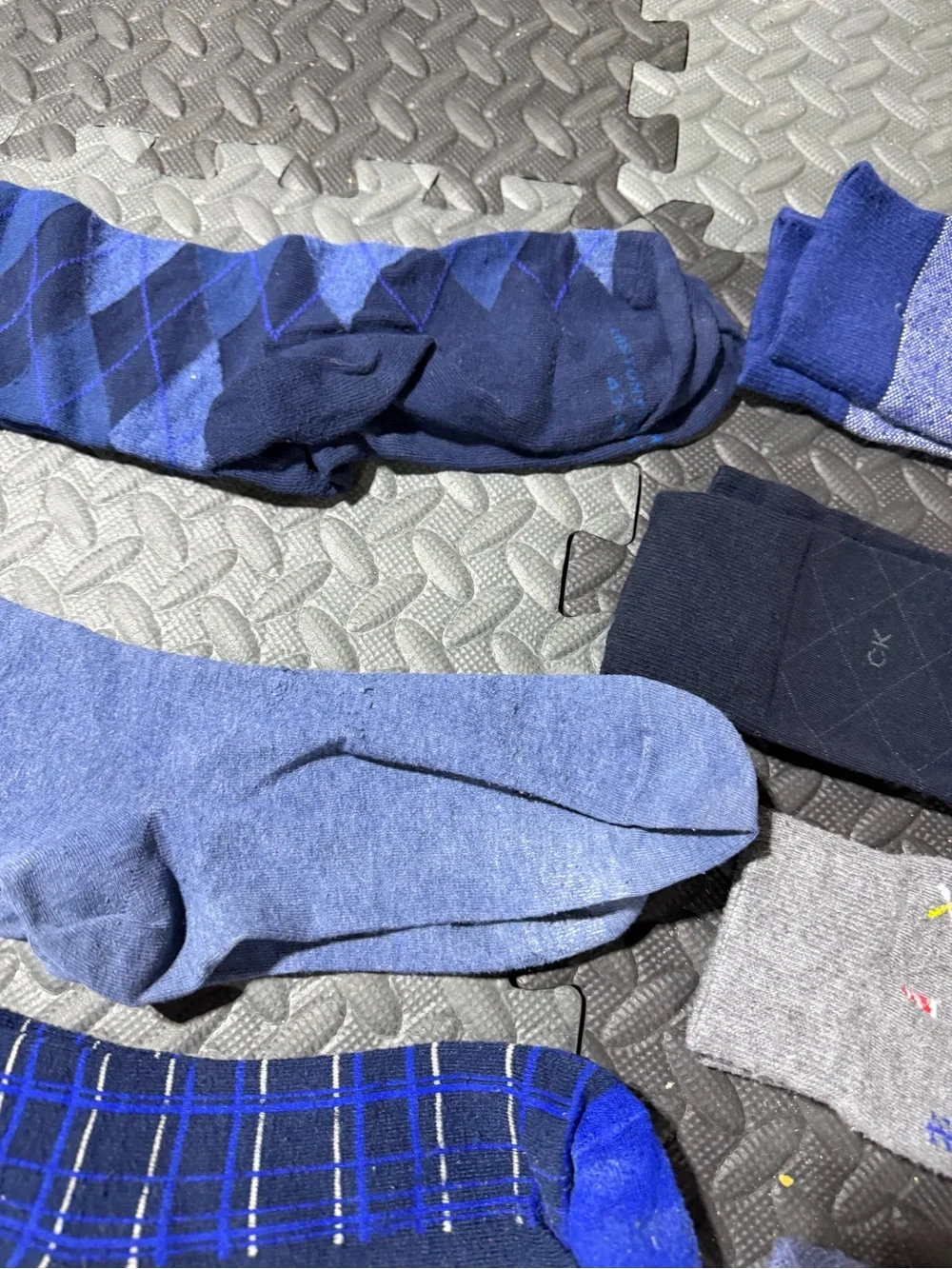 10 pairs Assorted Men's Dress Socks Multiple Patterns